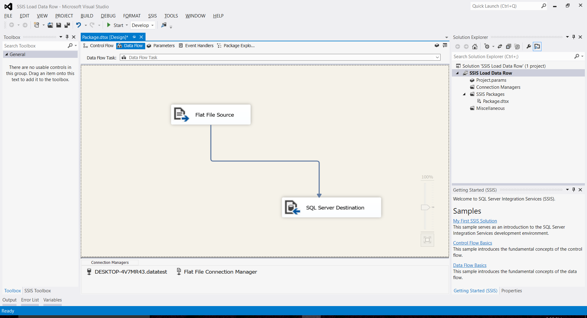 SSIS Data Load processing